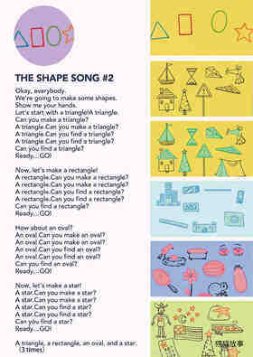 The Shape Song #2绘本故事第2页