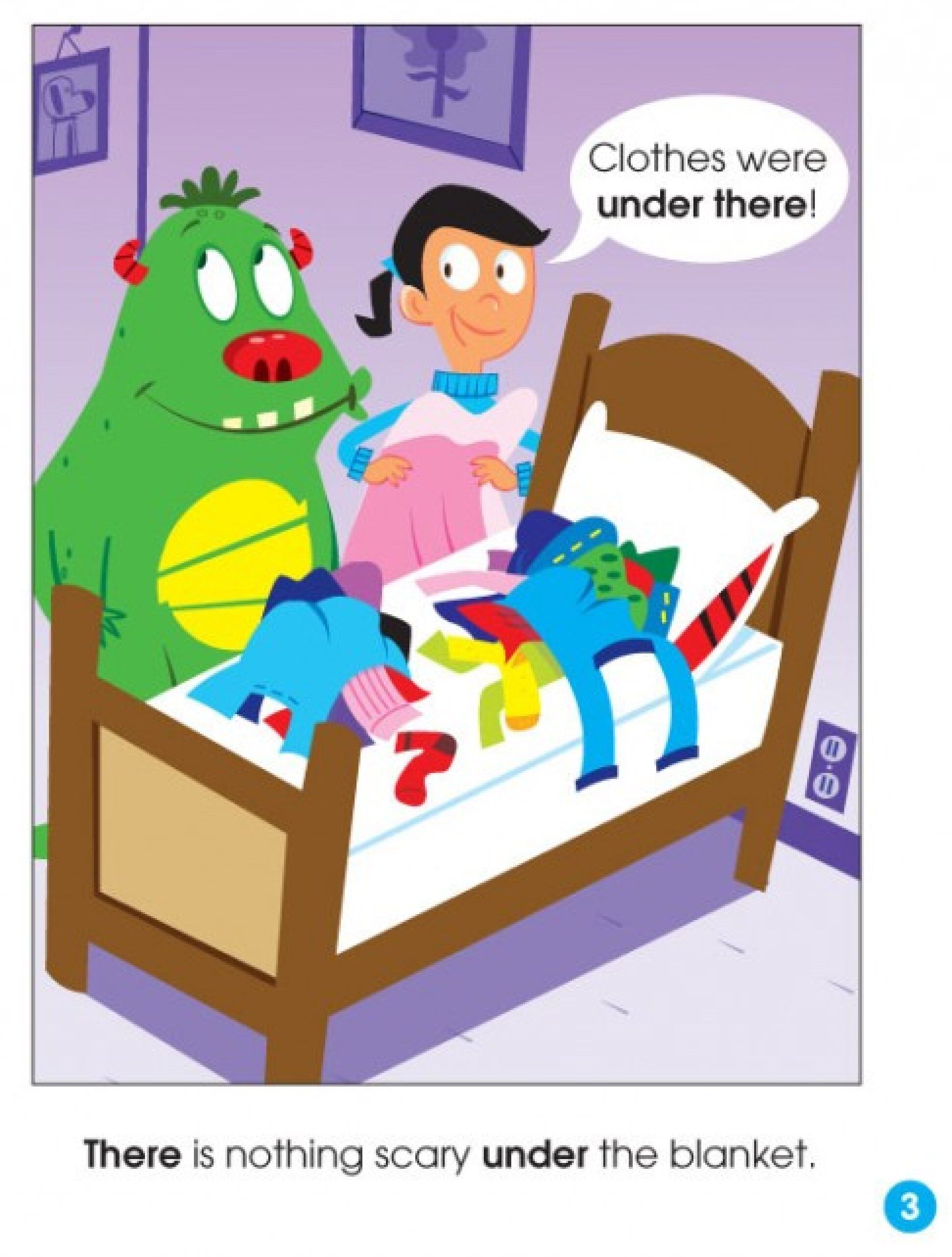 Don't Be Afraid, Monster绘本故事第3页