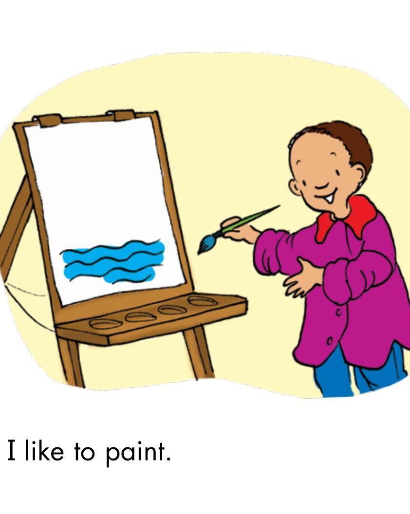 I Like School绘本故事第3页