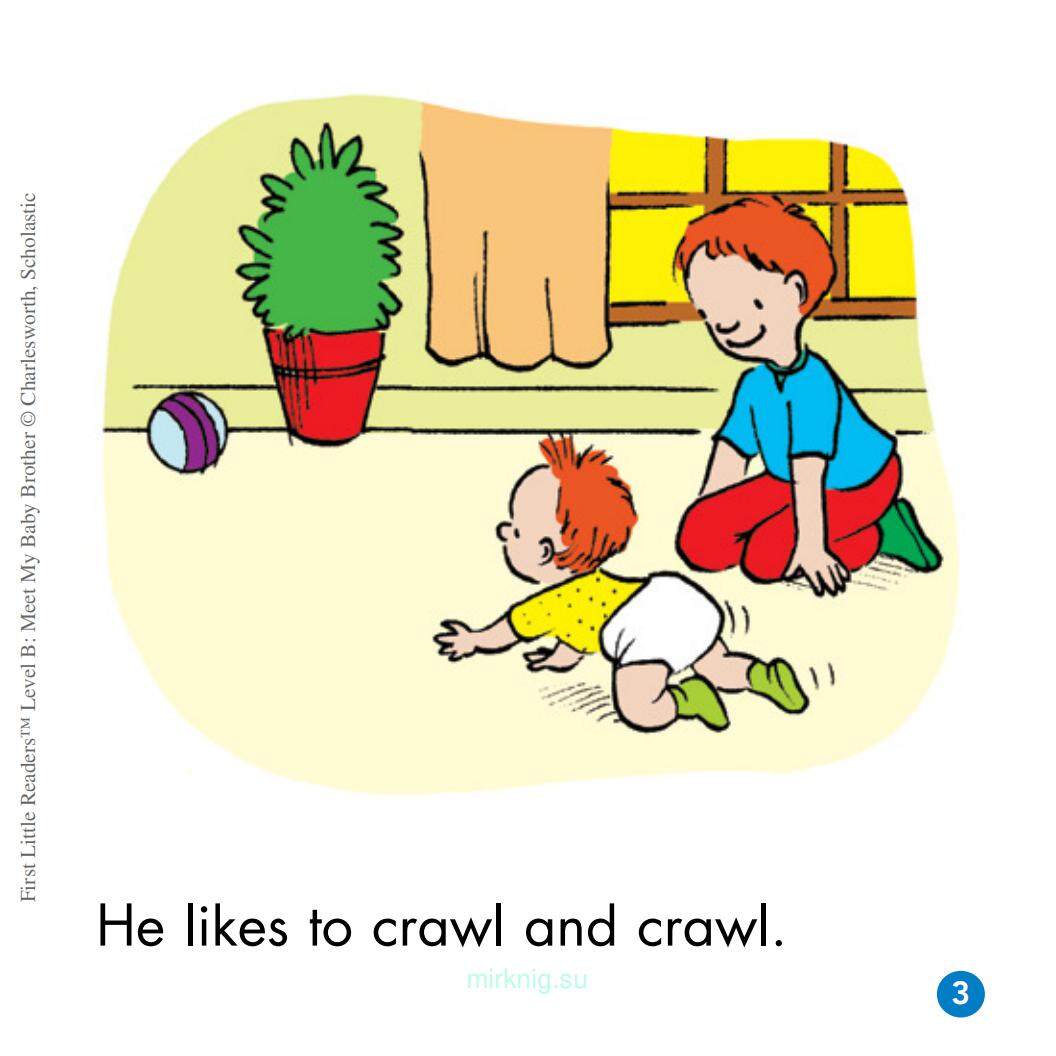 Meet My Baby Brother绘本故事第4页