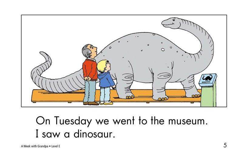 A Week With Grandpa绘本故事第5页