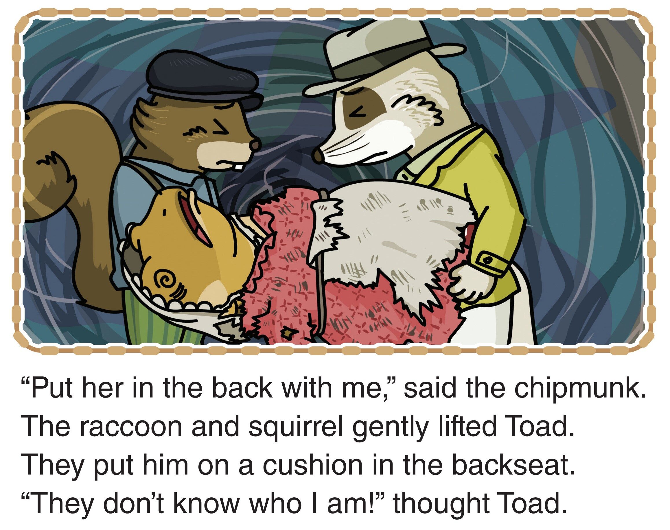 Back in the Driver’s Seat绘本故事第4页