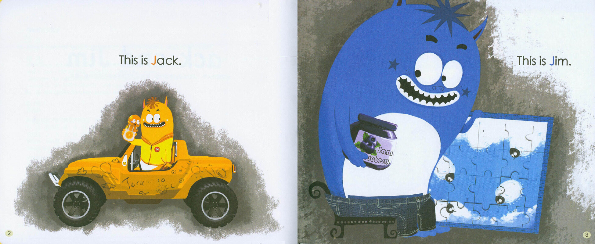 J Jack and Jim绘本故事第3页