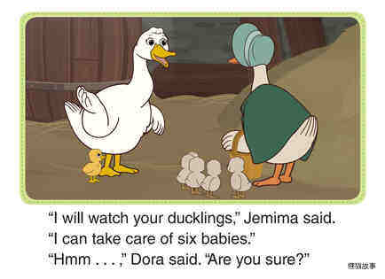 Jemima Takes Care of the Ducklings 2_More Babies绘本故事第4页