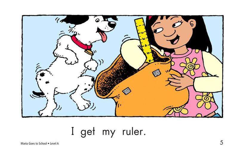 Maria Goes to School绘本故事第5页