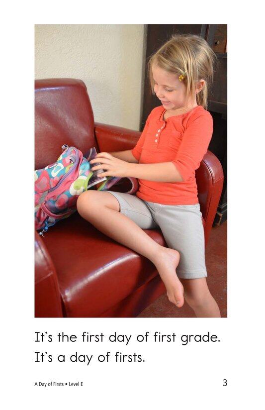 A Day of Firsts绘本故事第3页
