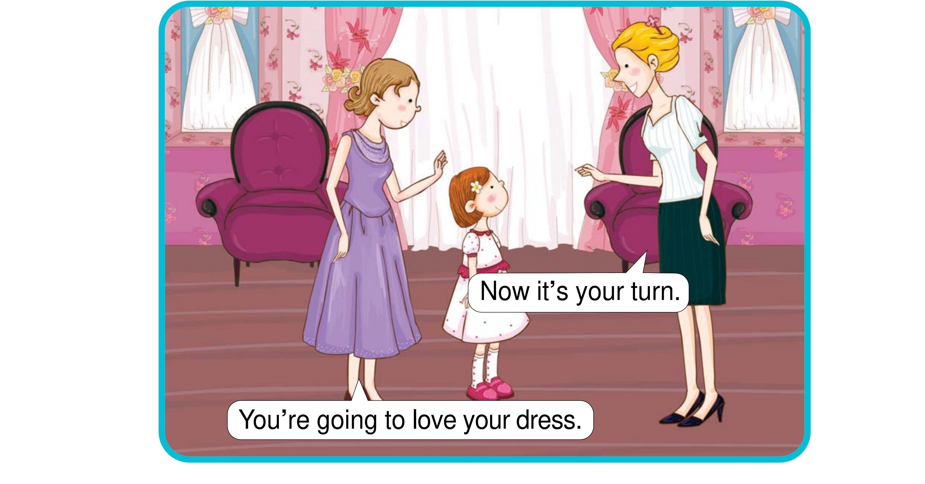 The Flower Girl绘本故事第4页