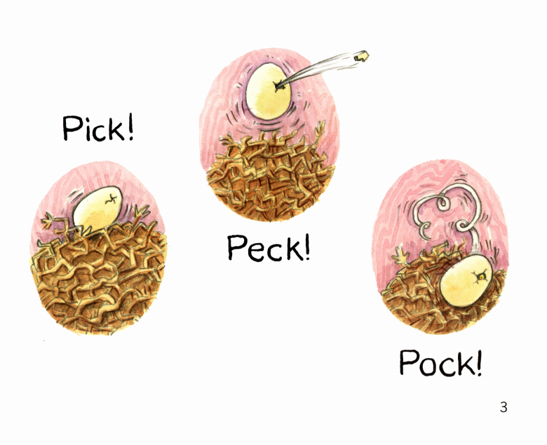 The Little Egg绘本故事第4页