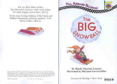 The Big Snowball绘本故事第3页