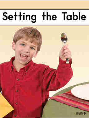 Setting the table