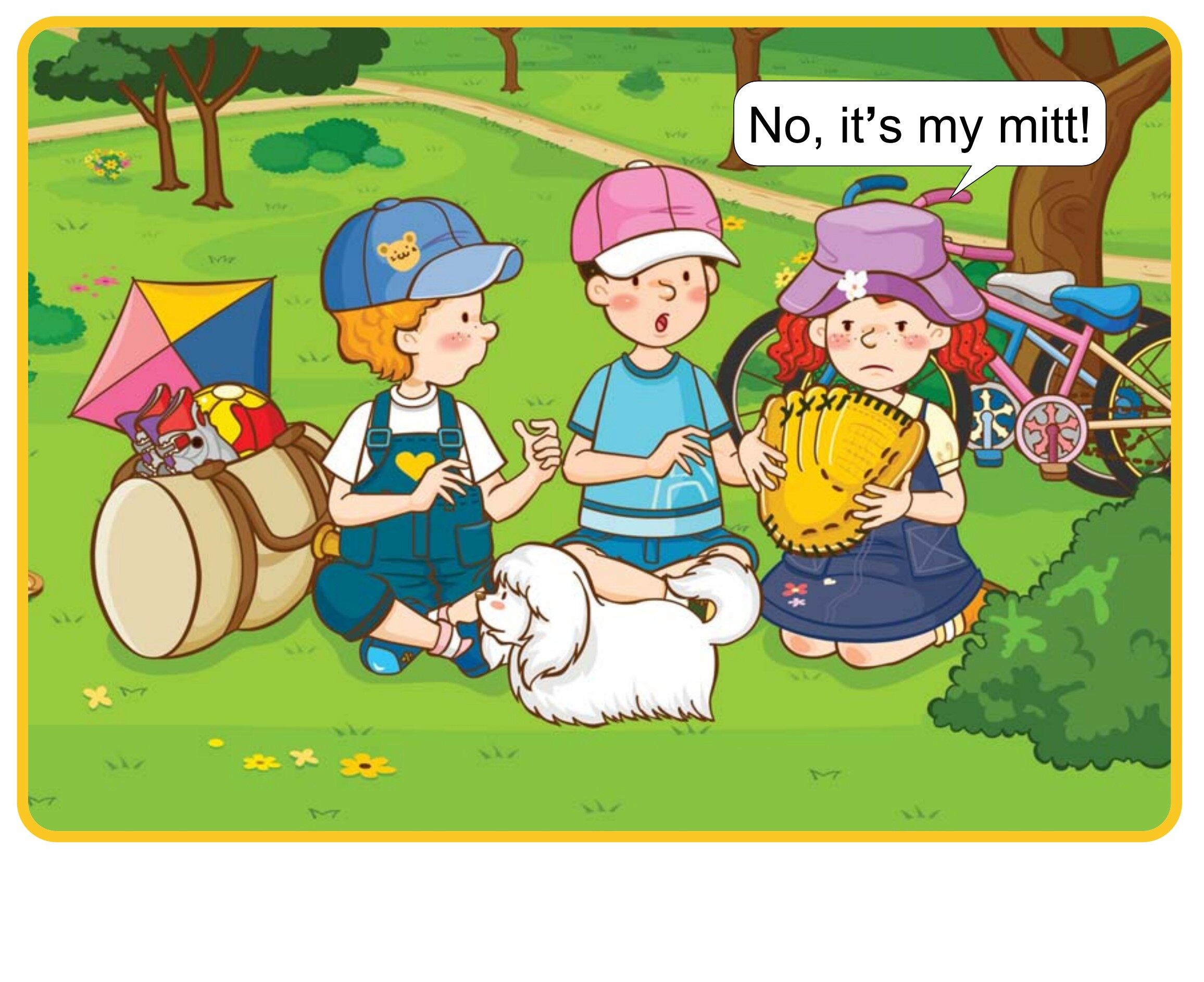 This Is My Bat绘本故事第4页