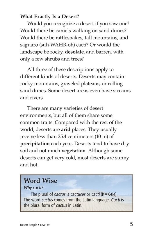 Desert People绘本故事第4页