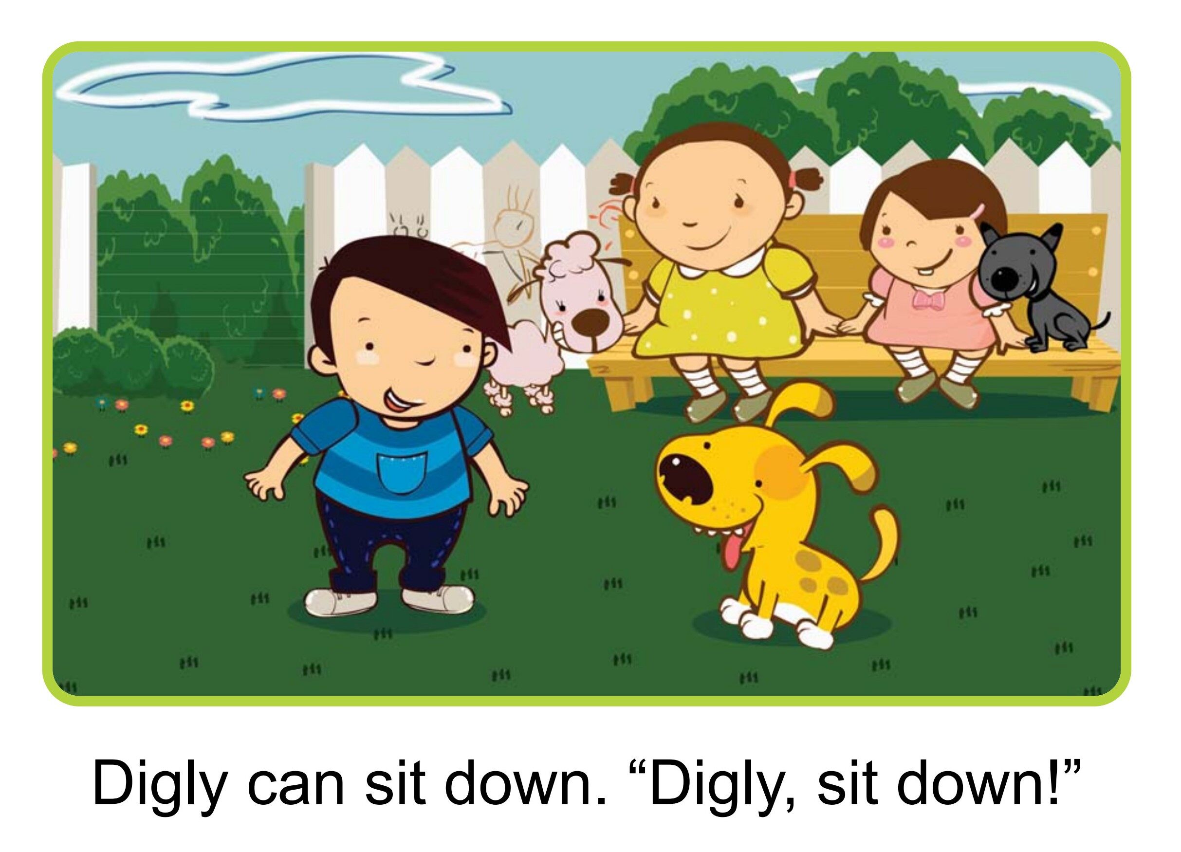 Digly, Up and Down!绘本故事第3页