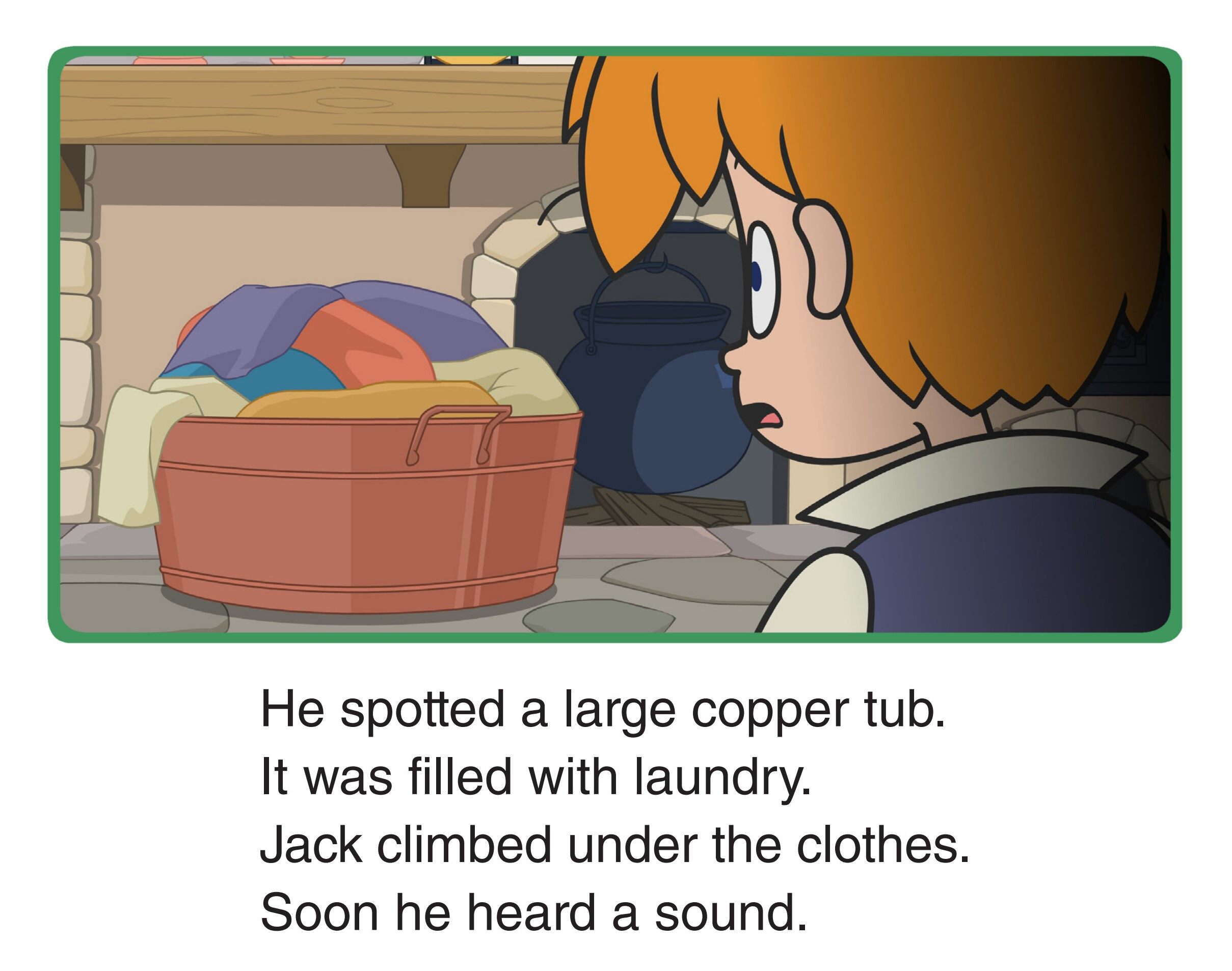 Jack Hides Again绘本故事第5页