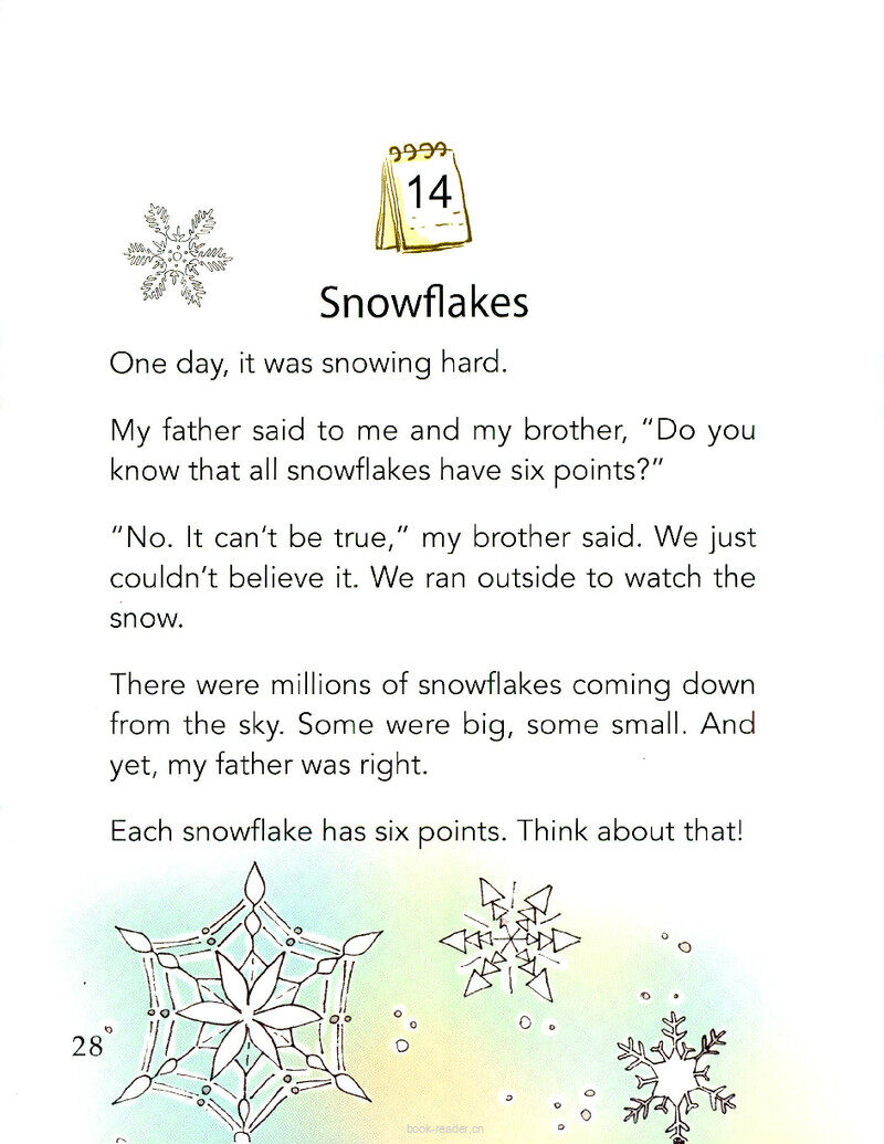 Snowflakes绘本故事第2页
