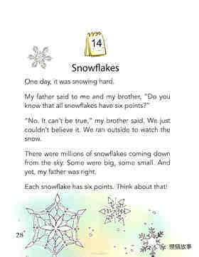 Snowflakes绘本故事第2页