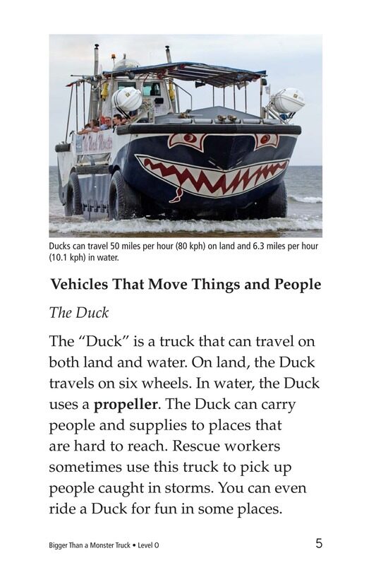 Bigger Than a Monster Truck绘本故事第4页