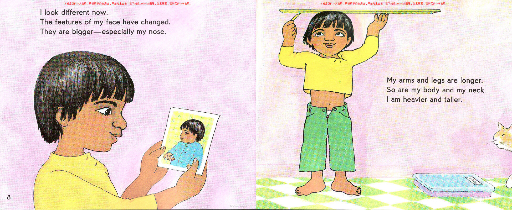 I m Growing绘本故事第5页