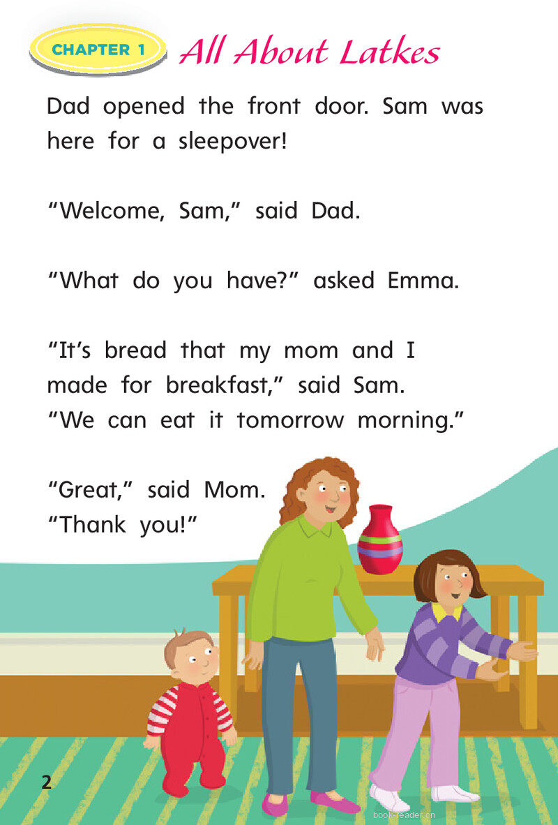G1 On U6W4 Latkes for Sam绘本故事第4页