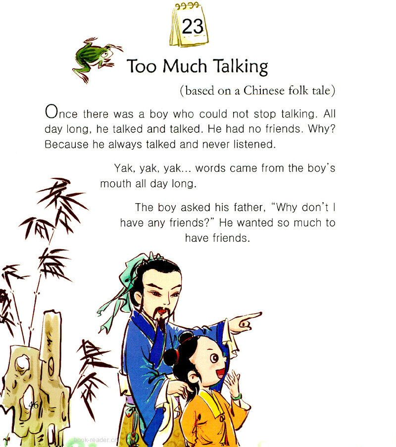 Too Much Talking绘本故事第2页