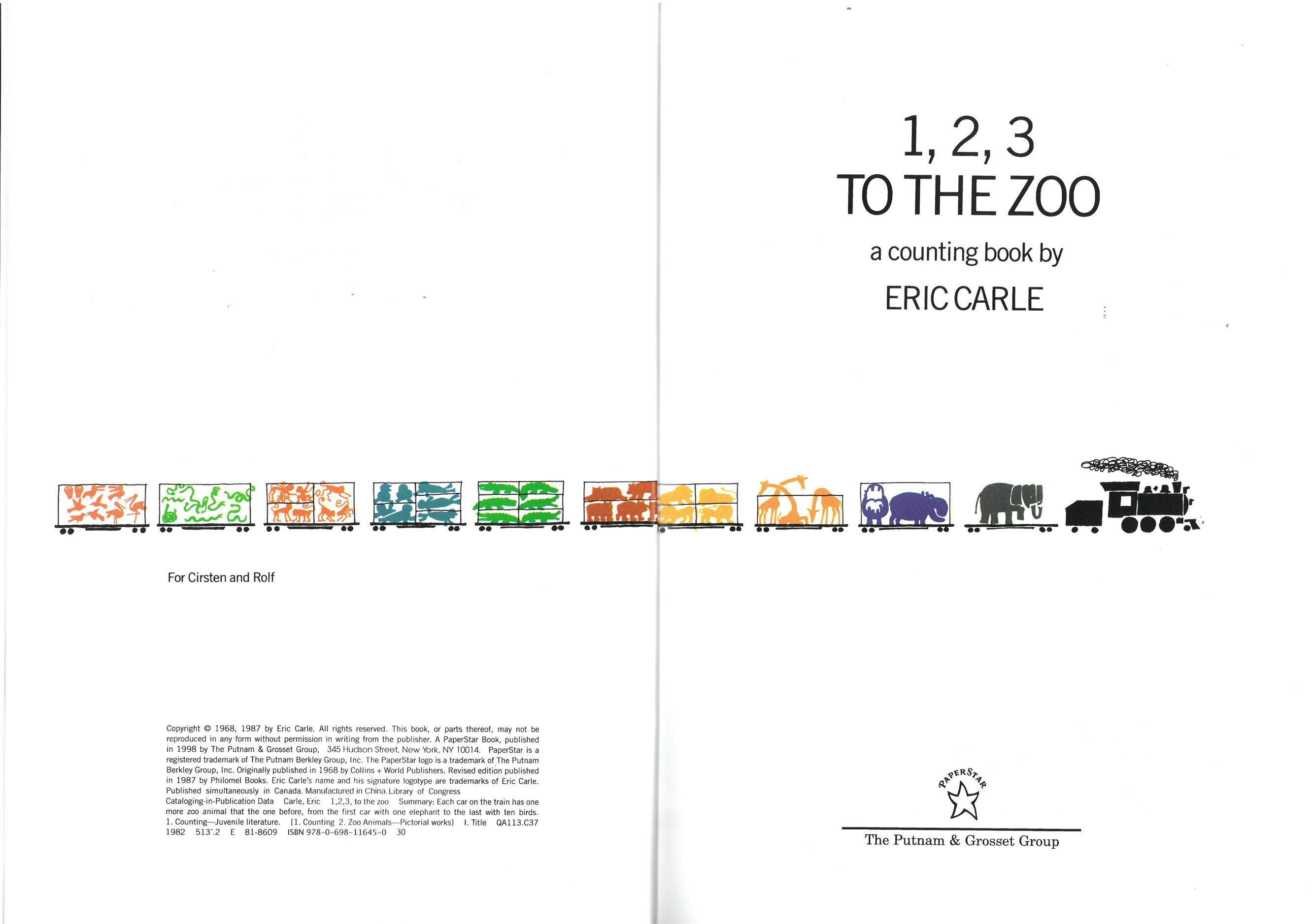 123 to the zoo绘本故事第3页