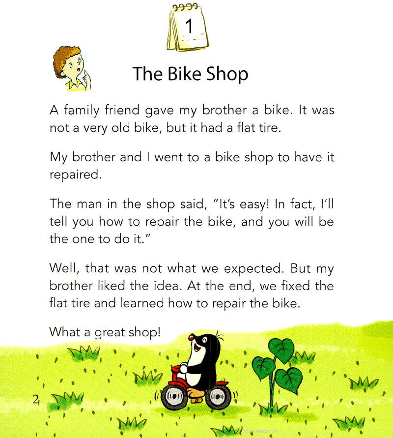 The Bike Shop绘本故事第3页