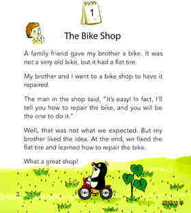 The Bike Shop绘本故事第3页
