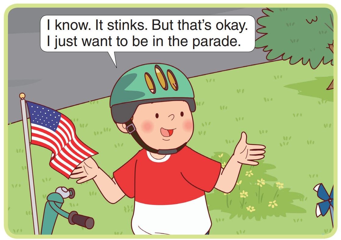 The Fourth of July绘本故事第4页