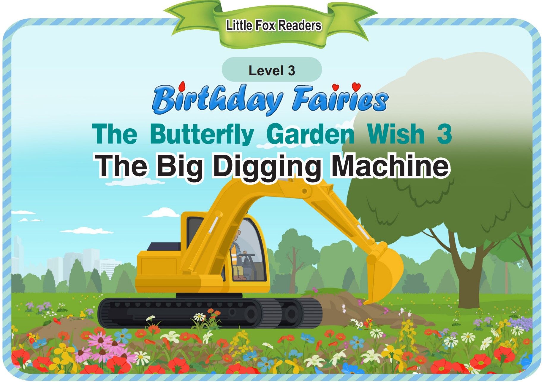 The Big Digging Machine绘本故事第2页