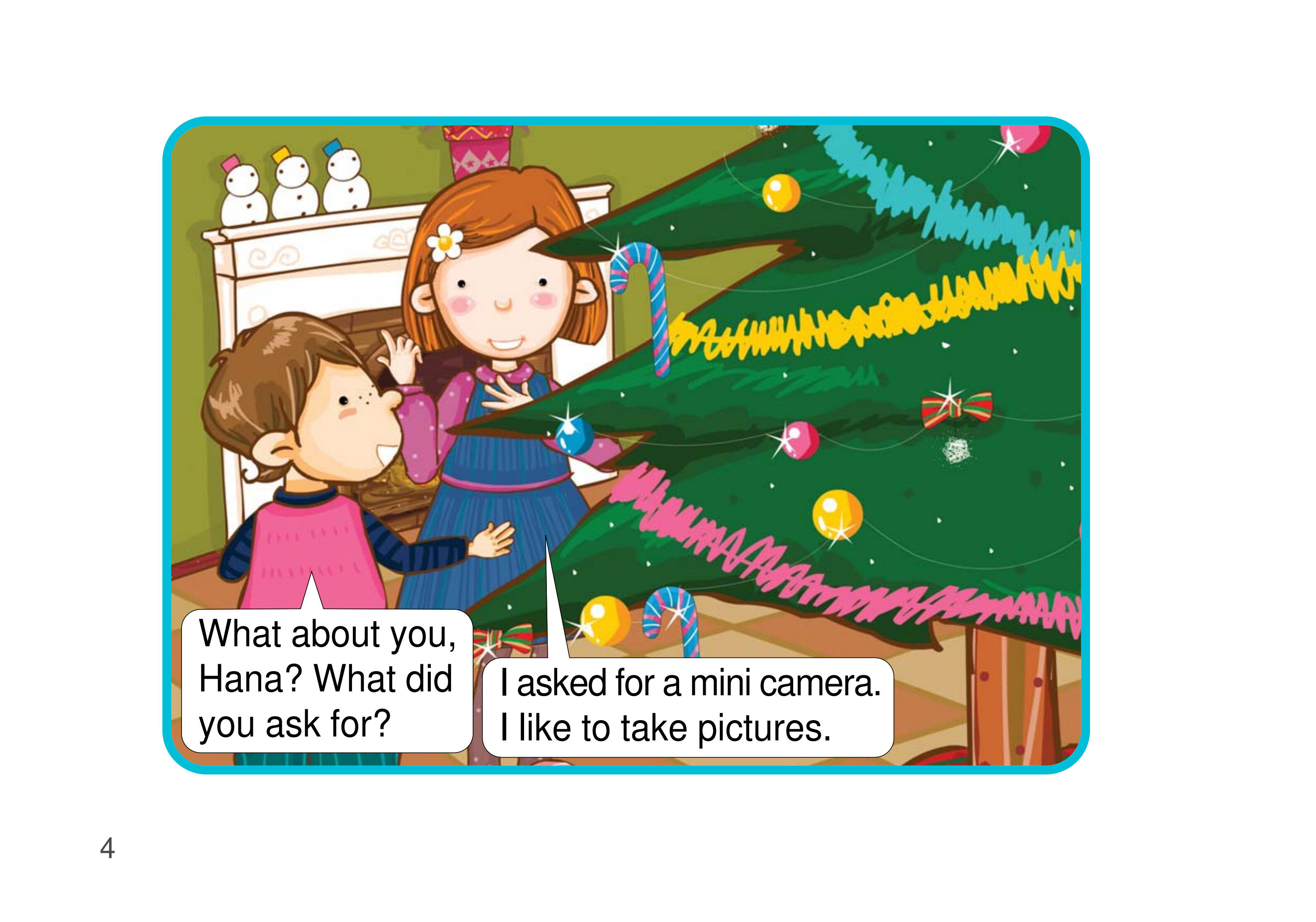 Welcome, Santa!绘本故事第5页