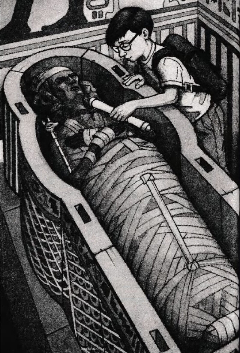 08 The Mummy绘本故事第4页