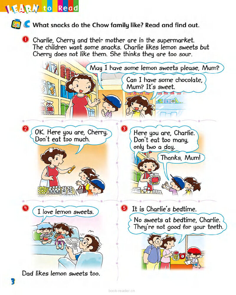 1 Buying snacks绘本故事第4页