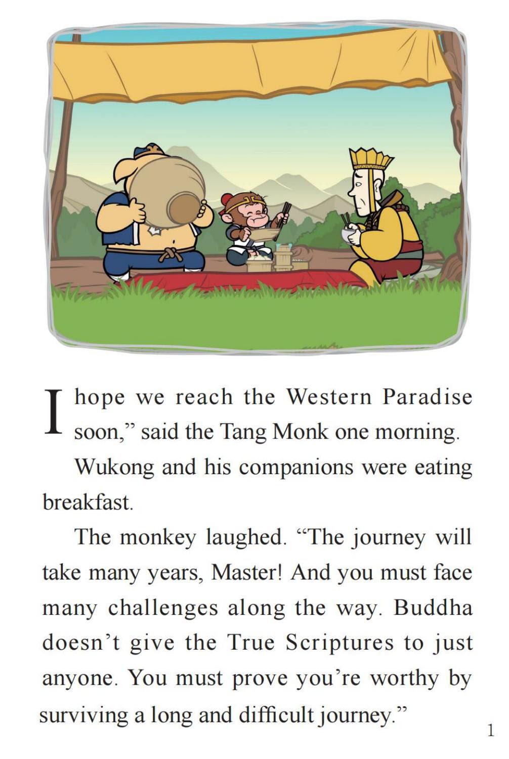 The Monster in the River绘本故事第3页