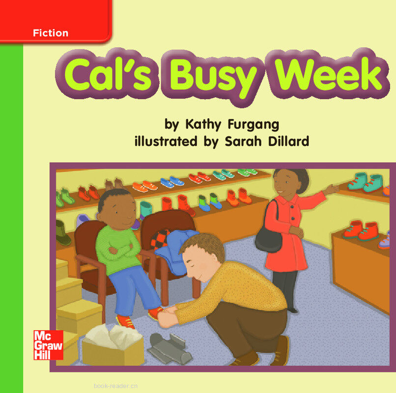 GK Beyond U03W3 Cal's Busy Week绘本故事第2页