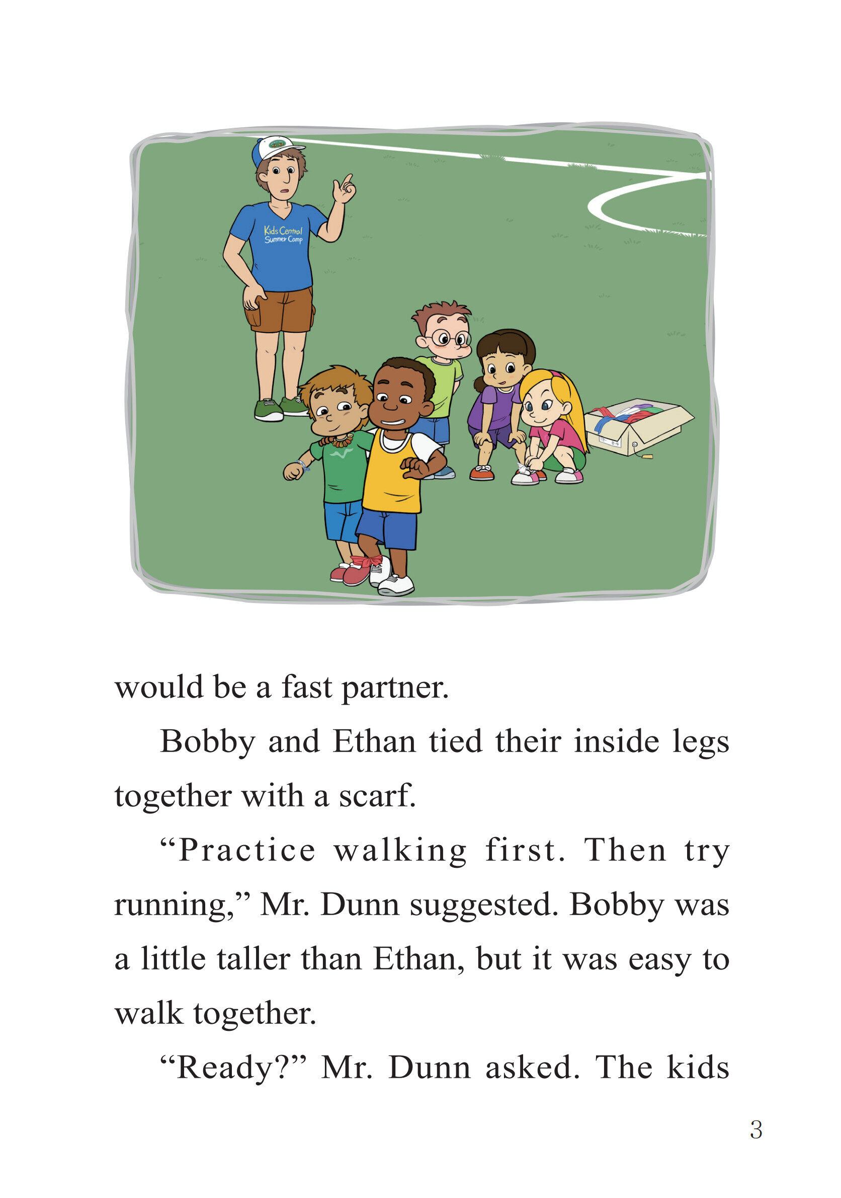 Three-Legged Race Day绘本故事第5页