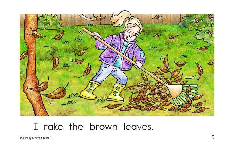 Too Many Leaves绘本故事第5页