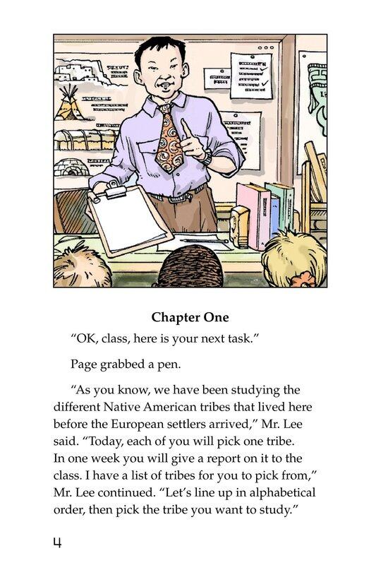 Page's School Report绘本故事第3页