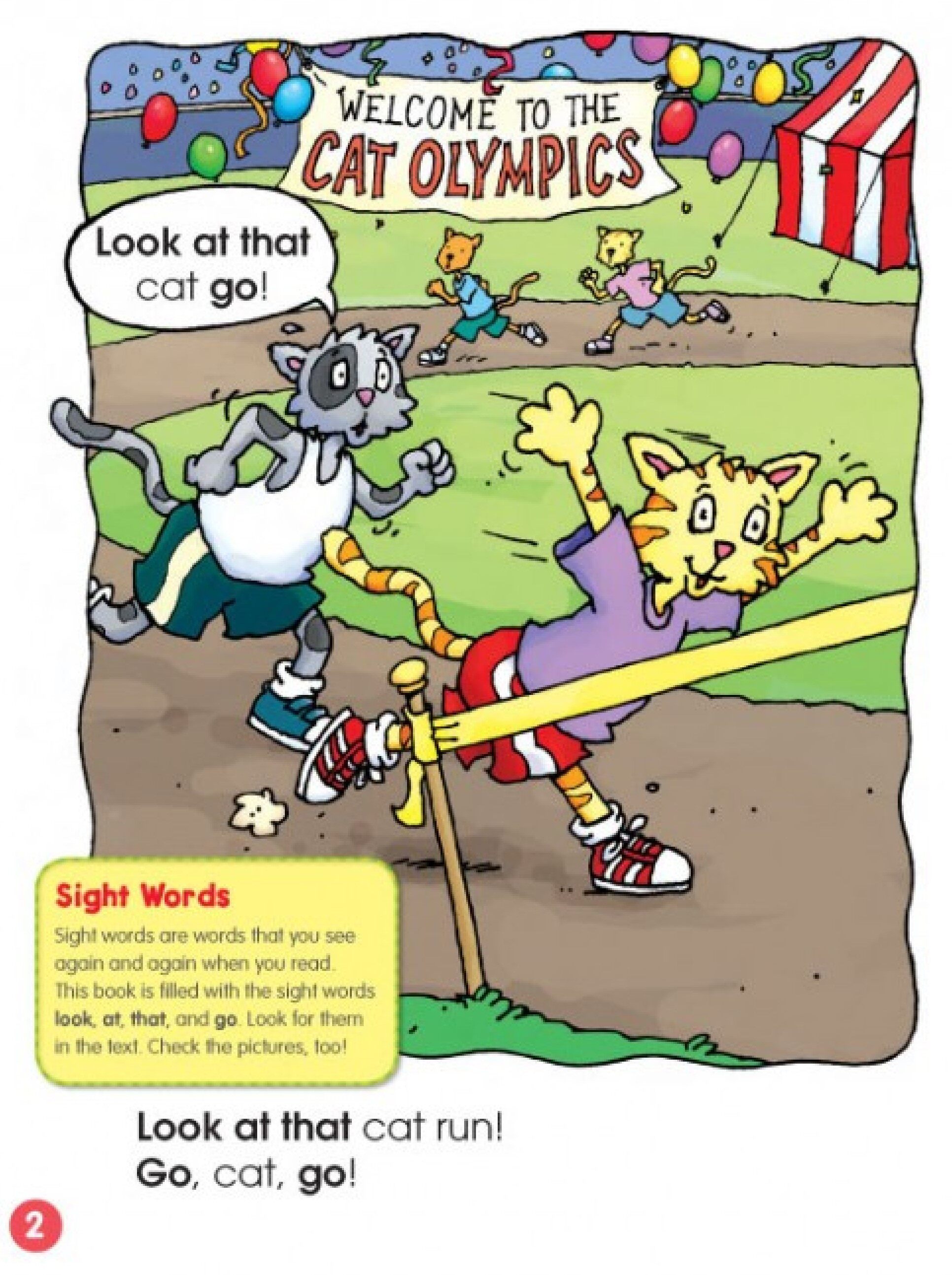 Look at that Cat!绘本故事第2页