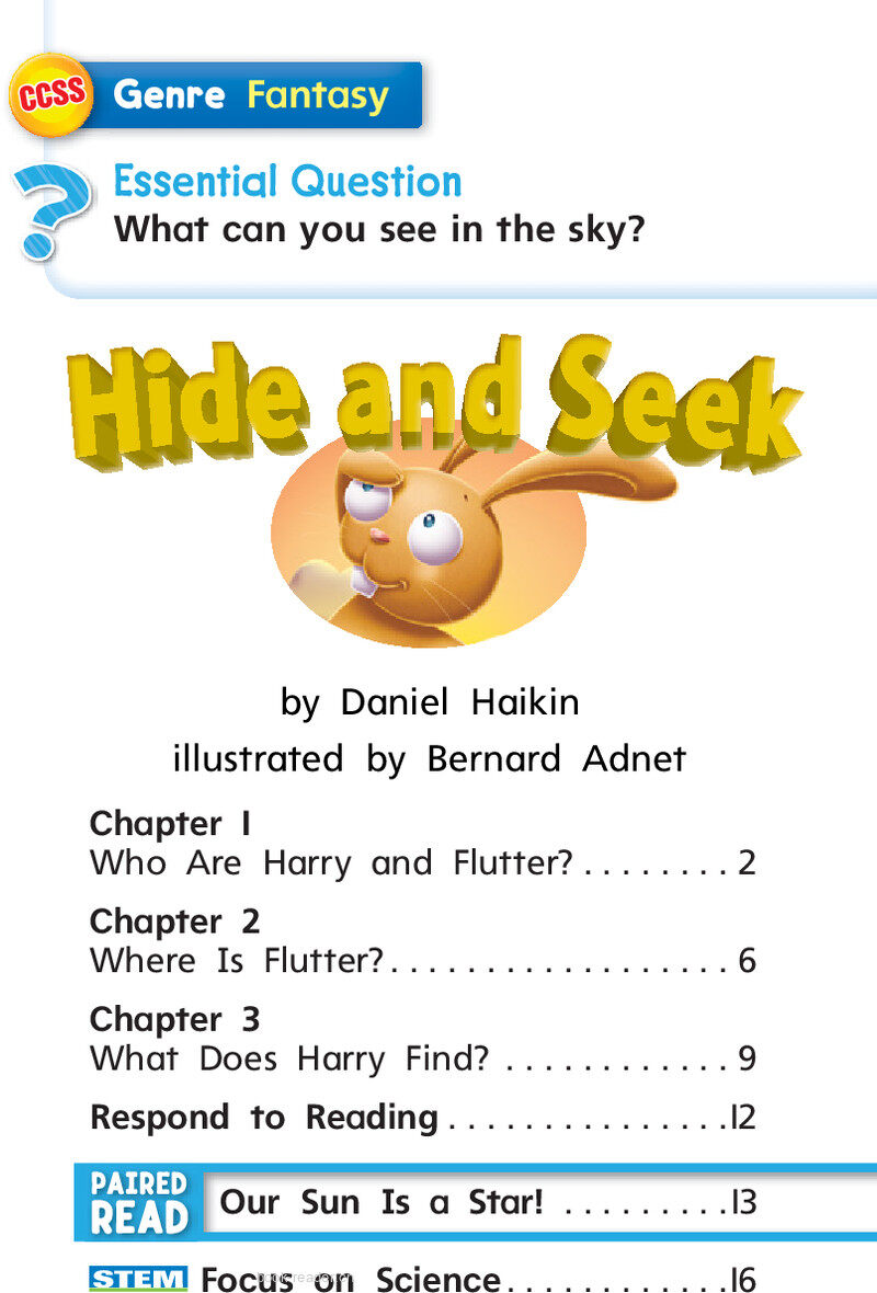 G1 On U5W2 Hide and Seek!绘本故事第3页