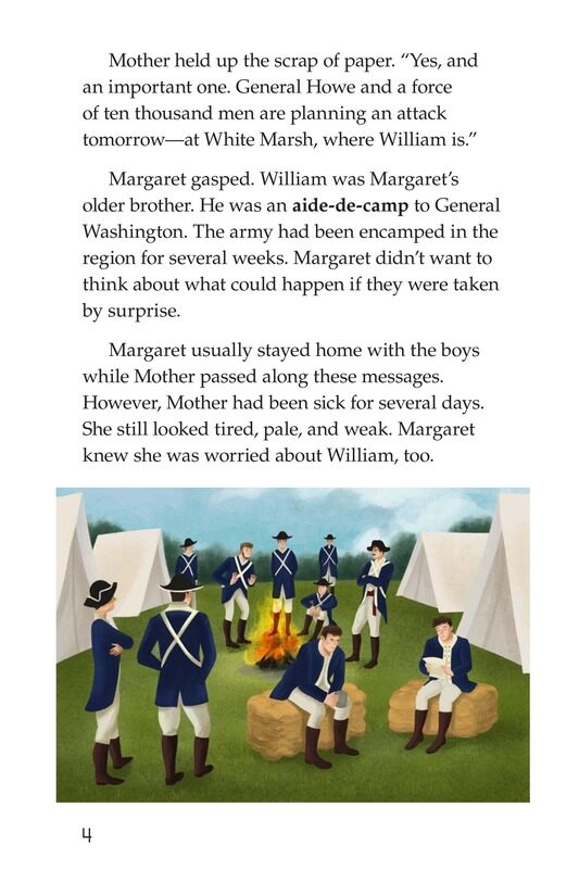 Margaret's Secret Message绘本故事第4页