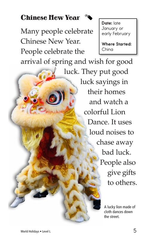 World Holidays绘本故事第4页