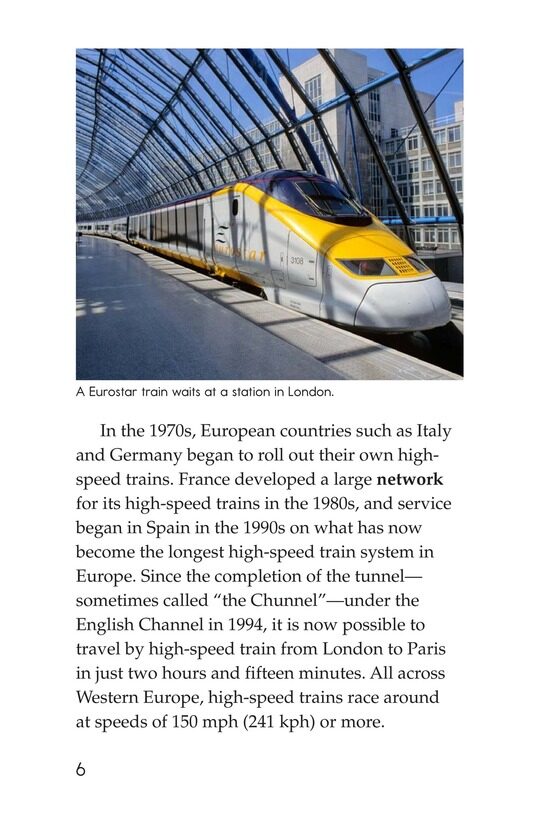 High Speed Trains绘本故事第5页