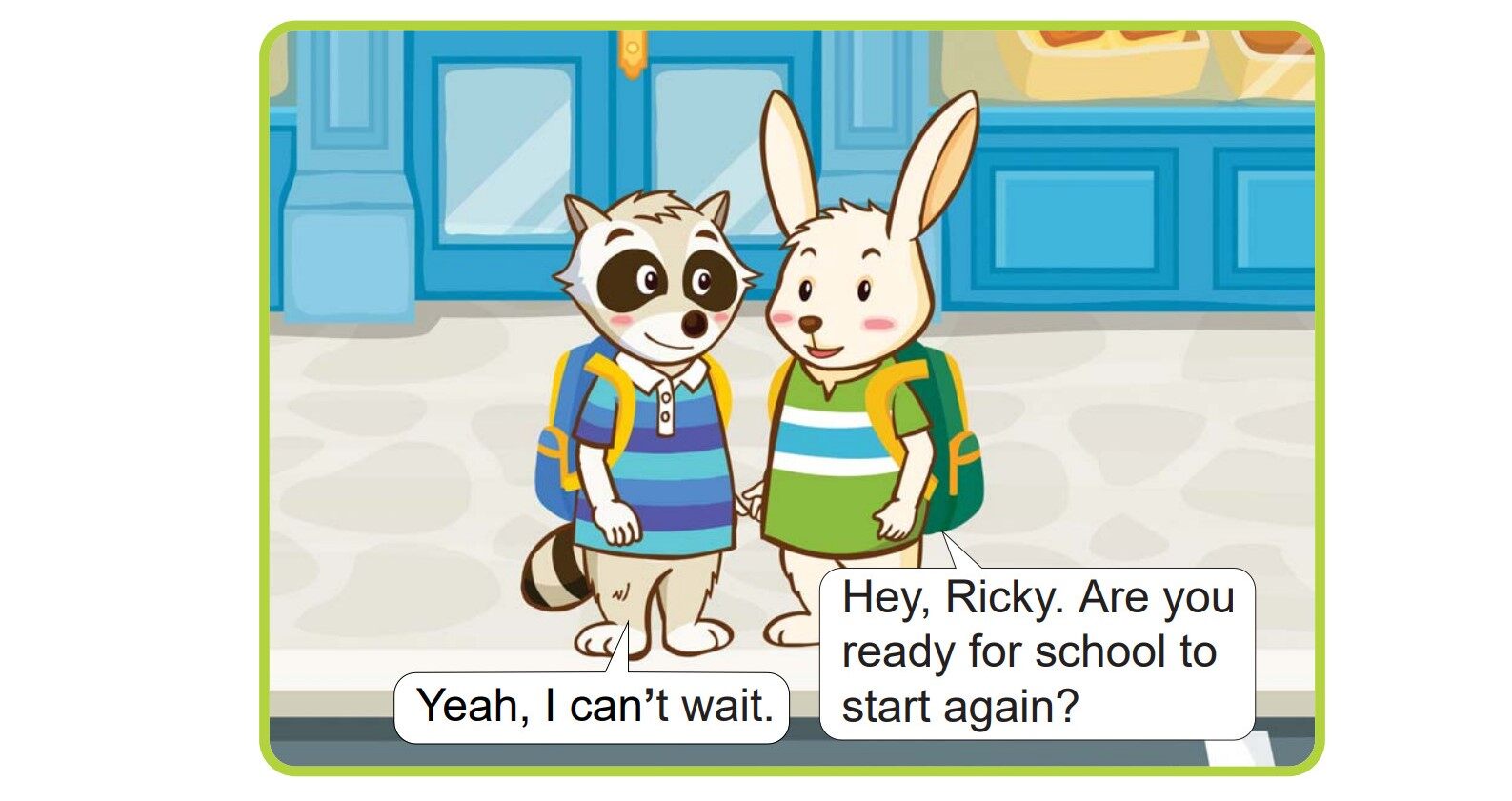 School Again绘本故事第2页