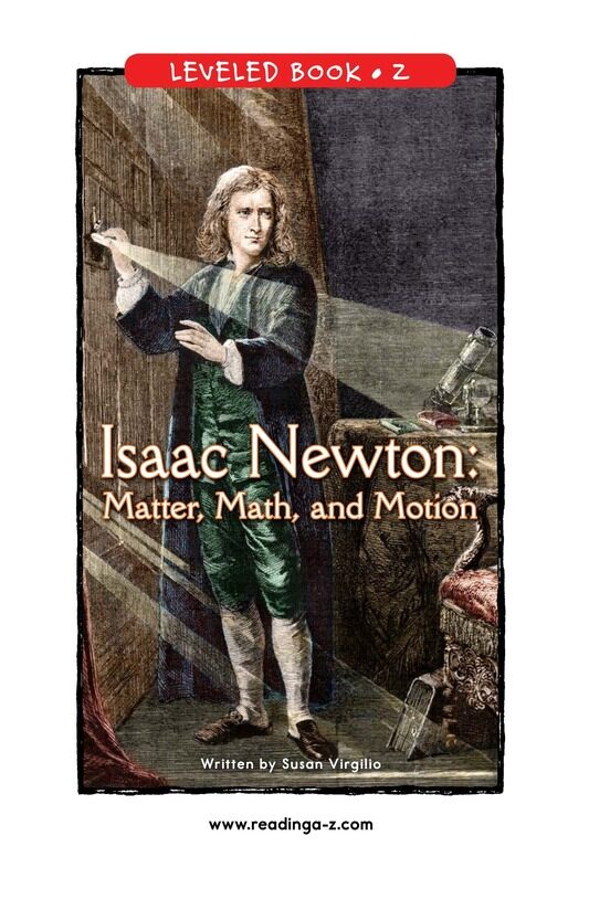 Isaac Newton:Matter,Math,and Motion绘本故事第2页