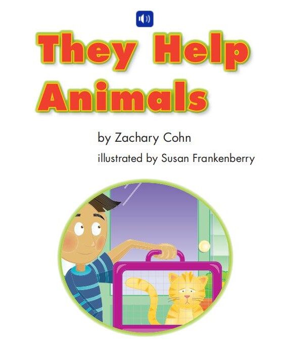 They Help Animals绘本故事第2页