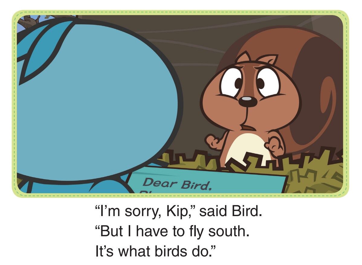 Bird Flies South绘本故事第4页