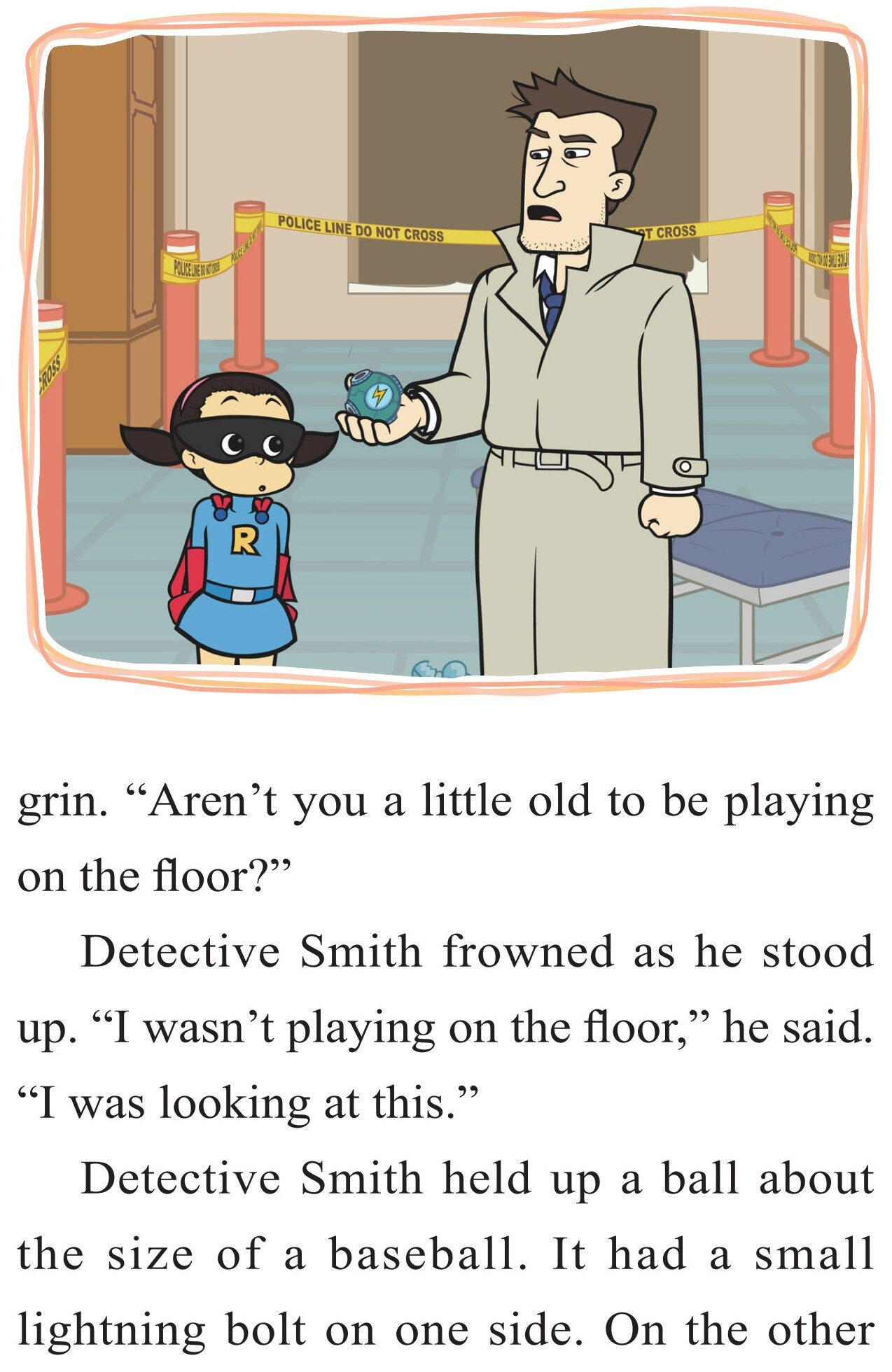 An Important Clue绘本故事第4页