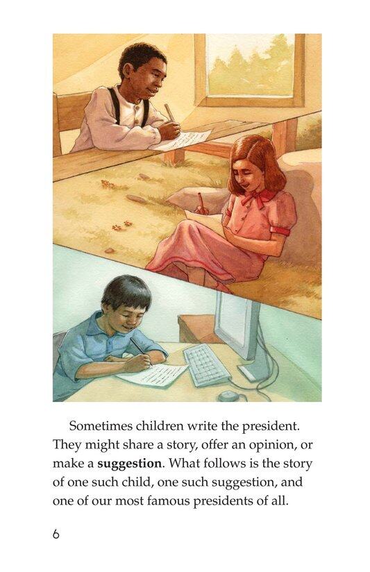 Why Abe Lincoln Grew a Beard绘本故事第5页