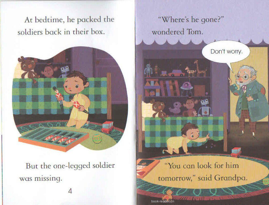 The Tin Soldier绘本故事第4页