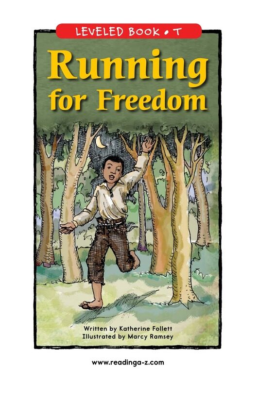 Running for Freedom绘本故事第2页